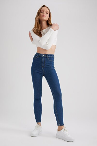 DeFacto Super Skinny Jeggıng Fit Yüksek Bel Jean Pantolon