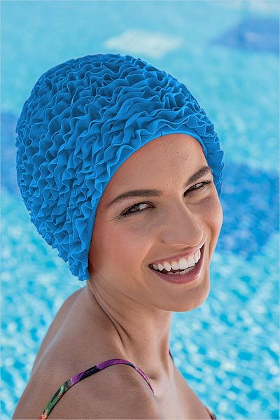 AYYILDIZ 3448 Blue Pool Cap