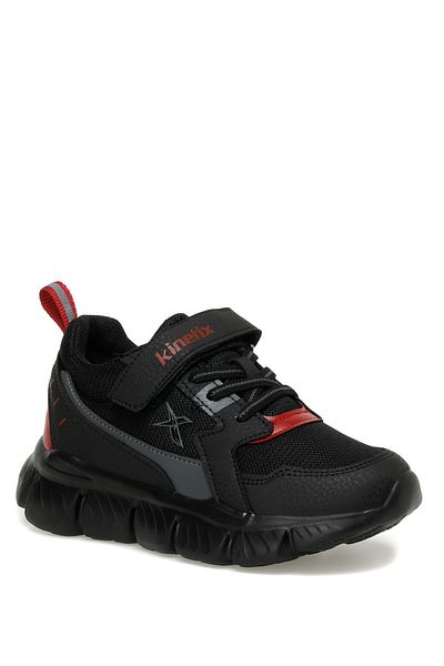 Kinetix Helium J 3fx Black Boy's Sports Shoes