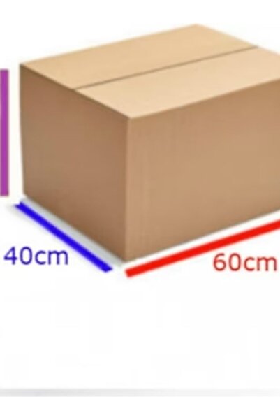Endüstriyelkesim Ultra Kaliteli Taşıma Kutusu 60x40x40cm (5 Adet)