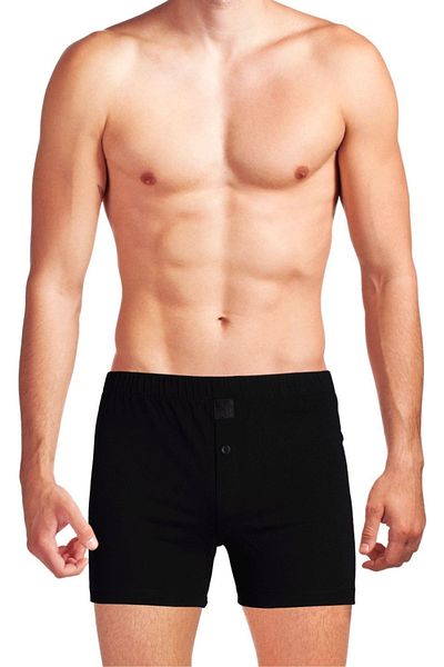 TheDon The Don Organic Jersey Βαμβακερό πλεκτό Ανδρικό Boxer Μαύρο