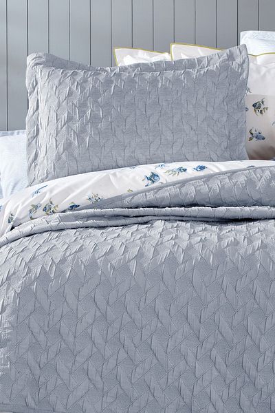 Yataş Set cuvertură de pat dublu Lennox - Indigo