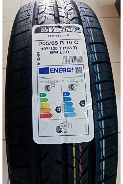 Viking 205/65r16c 107/105t (103 T) 8pr Lrd Trantech 2 Vikink Hafif Ticari Yaz...