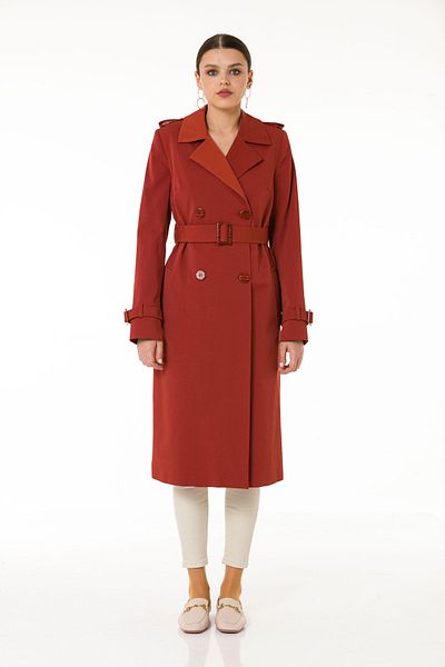 Icon Women's Cinnamon Shimal Trench Coat 1639 Kb