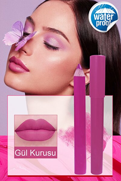 Uniquem Rns Mat Dudak Kalem Ruj Matte Lipstick Crayon Ultra Xl43b Gül Kurusu