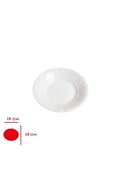 Akel 19cm Melamine Restaurant Pit Plate - 019t