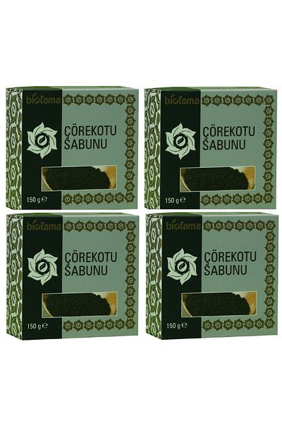 Biotama Natural Black Cumin Soap 150 Gr X 4 Pieces