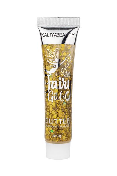 Tikatti Low Fairy Girl - Glitter Gel Gold