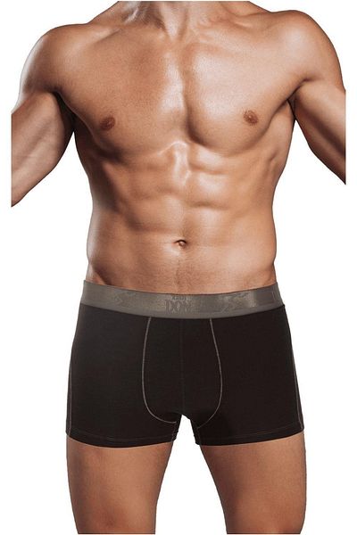 TheDon Το Don Bambu Sport Ανδρικό Boxer Μαύρο Μοτίβο Μαύρη Λάστιχο