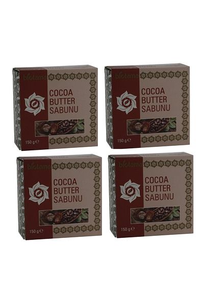 Biotama Natural Cocoa Butter Soap 150 G X 4 Pieces