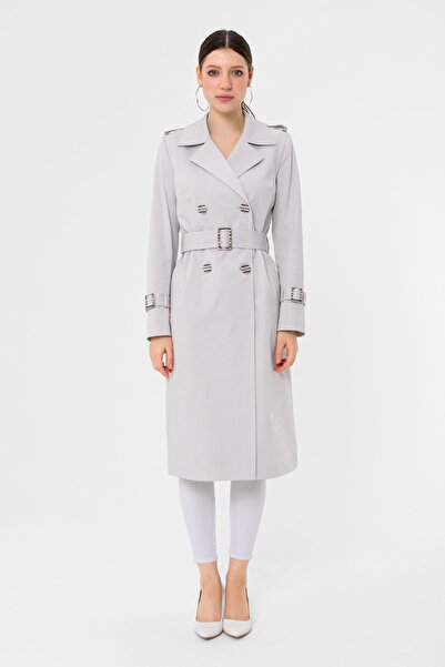 Icon Kadın Lila Şimal Trençkot 1639 Kb