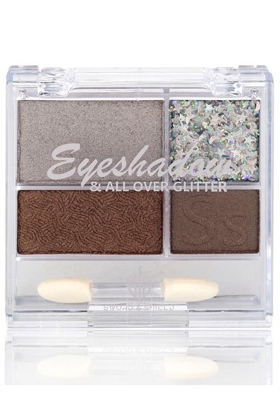Tikatti S&S Glitter Eyeshadow - 4 Colors, Model 04