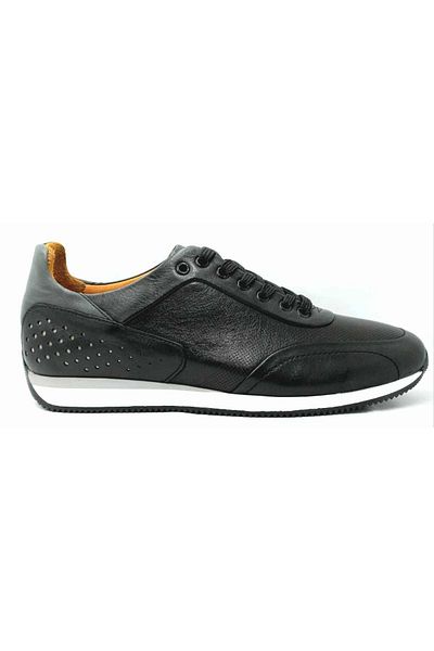 MARCOMEN 152-13113 Black Lace-up Daily Men's Casual Shoes