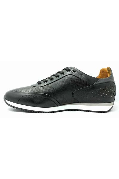 MARCOMEN 152-13113 Black Lace-up Daily Men's Casual Shoes