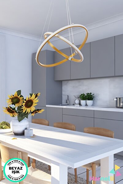 Harnelli 40/30 Beyaz Işık Modern Ledli Avize