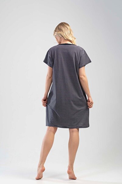 VİENETTA Kadın Kısa Kol Tunik Gecelik 2c0t1n644