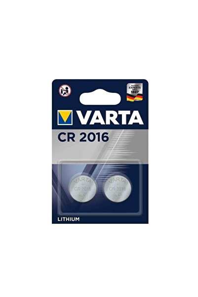 Varta Cr 2016 3 Volt Lityum Pil (2'Li Paket)