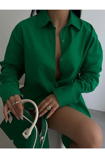 lovebox New Season Γυναικείο πουκάμισο Oversize Φόρεμα - 23s25048