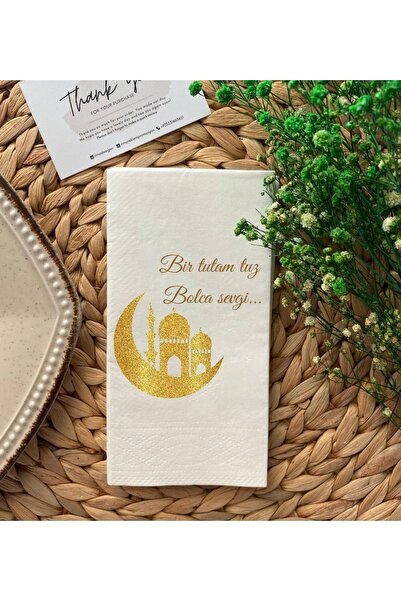 Rima Tasarım Konuşan Peçeteler 20'li Paket - Ramazan Ayı Sofralarınızı Renkle...