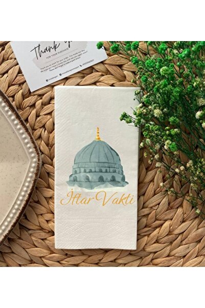 Rima Tasarım Konuşan Peçeteler 20'li Paket - Ramazan Ayı Sofralarınızı Renkle...