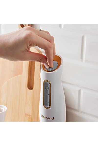 HOMEND Handmaid 1960h Blender Set Krem Gold