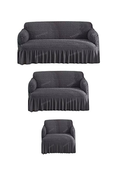 BASHTUGH TİCARET Husă pentru scaun Bürümcük, husă elastică pentru canapea extensibilă, husă pentru scaun lavabilă pentru set de canapea 321