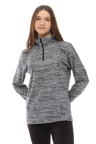 GHASSY CO. Women's Running Moisture Wicking UV Sun Protection Fence Detailed Long Sleeve Outdoor Sports Tshi