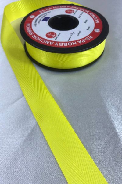 GELD Yellow Color Herringbone Ribbon – Ribbon