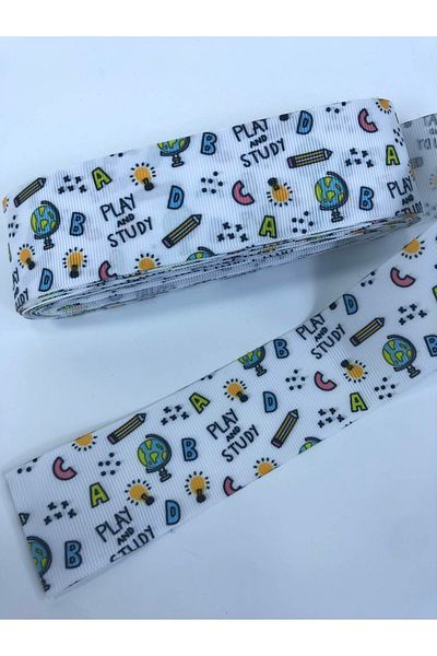 GELD Παίξτε και μελετήστε την κορδέλα Grosgrain με σχέδια – Κορδέλα – Κορδέλα
