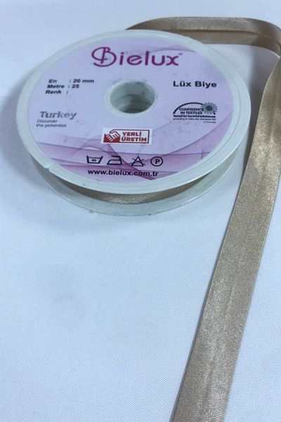 GELD Vizon Saten Biye En 2 Cm Boy 1 Metre - Курдел
