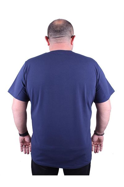 MocGrande Ανδρικό μπλουζάκι Lycra Basic με λαιμόκοψη 11170 Marin