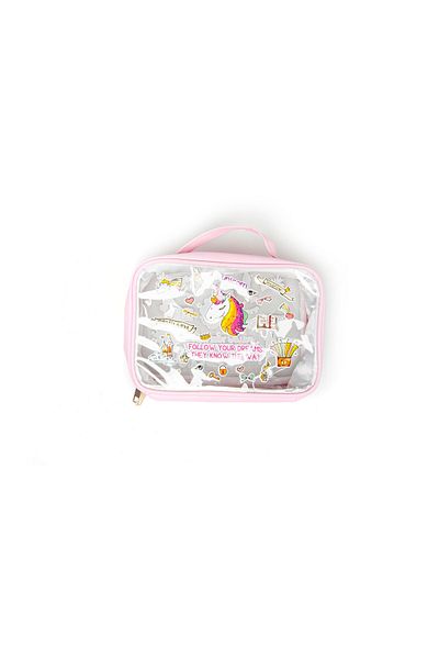 Think Happy Cosmetic Bag - Stylish and Useful Design