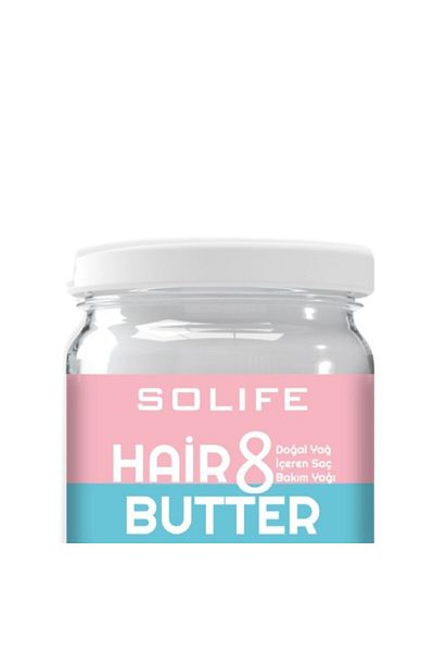 SOLIFE Hair Butter Containing Natural Oils - Hair Care Cure