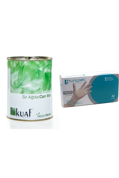 Kuaf Azulen Konserve Sir Ağda 800ml +m Beden Eldiven 100 Adet Tunçpek