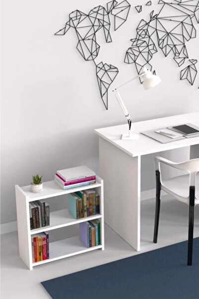 UYSAL FURNİTURE Modern Kitaplık Masa Üstü Kitaplık