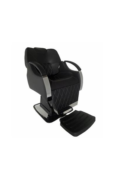 VEGA Ortopedik Ayarlanabilir Özel Yapım Eks 6610 Siyah Berber Koltuğu