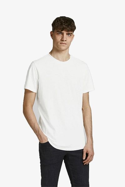 Jack & Jones Ανδρικό λευκό μπλουζάκι Jack Jones Jjebasher Tee O-neck Ss Noos