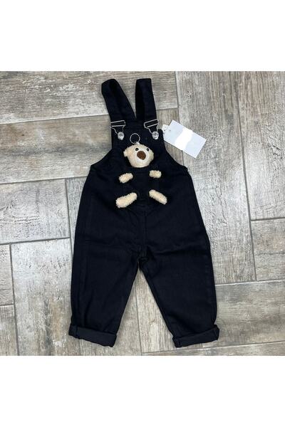 YARENKİDS Teddy Bear Jeans αμάνικη φόρμα για κορίτσια και αγόρια