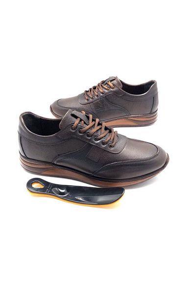 Derilax Large Size Genuine Leather Orthopedic Men's Shoes
