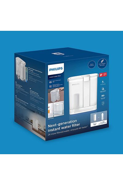 Philips Instant Water Filter, 3L Capacity Water Filter Pitcher