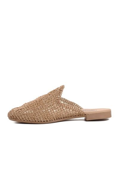 CHOPPER Cpr-22615 Mink Knitted Women's Slippers