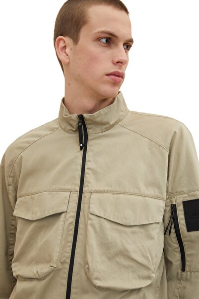 Tom Tailor Denim Чоловічий сріблясто-оливковий піджак