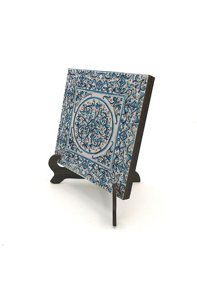 Sadrazam Italian Pattern Printed MDF Desktop