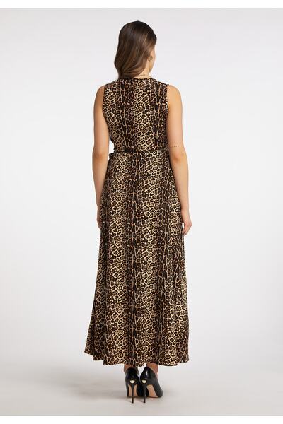Faina Rochii maxi cu imprimeu leopard