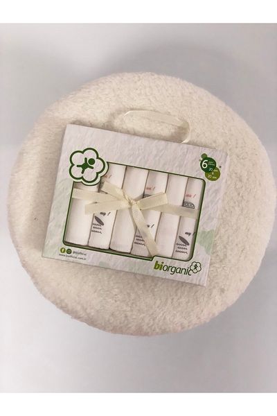 Bibaby Biorganic 100% Cotton Set of 6 Baby Mouth Diapers