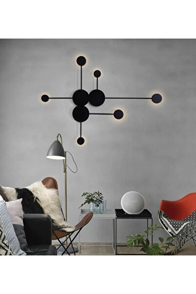 SimaAvize Siyah Modern Aplik