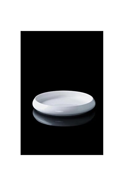 ACAR Bianco Perla Porselen Yuvarlak Tabak - 24 Cm Mst375