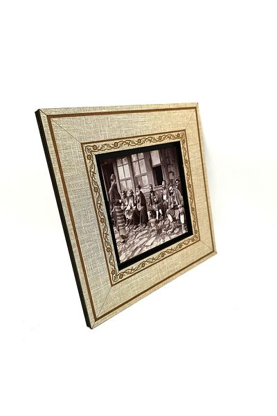Sadrazam O cafenea în Istanbul Fotografie 1905 Pictură imprimată în cadru MDF 20cmx20 cm krt-136