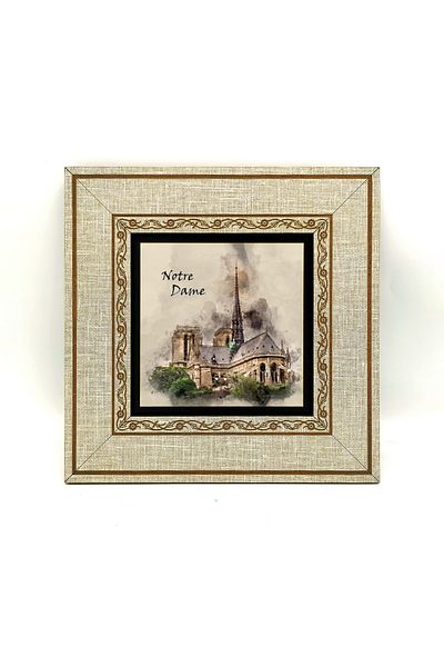 Sadrazam Masă MDF imprimată Notre Dame