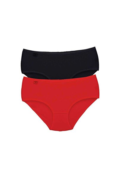 Tutku 2 τεμάχια γυναικεία ψηλόμεσα ελαστικά εσώρουχα Bato S1